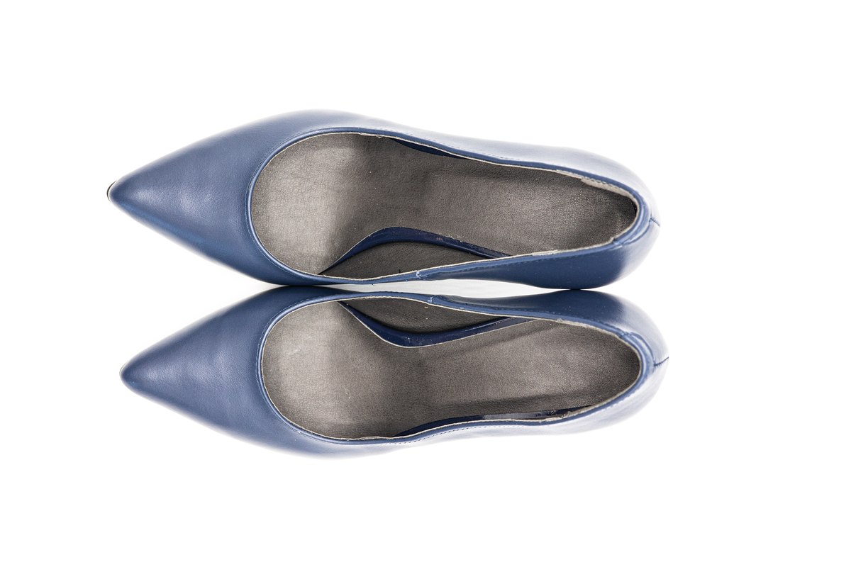 Pantofi femei, piele naturala, BRA103BLU Femei